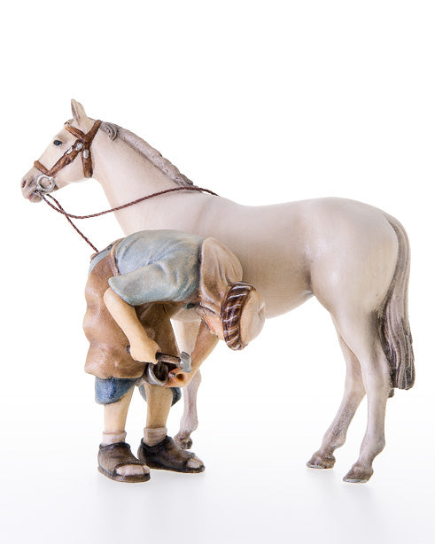 Orientalscher Schmied mit Pferd