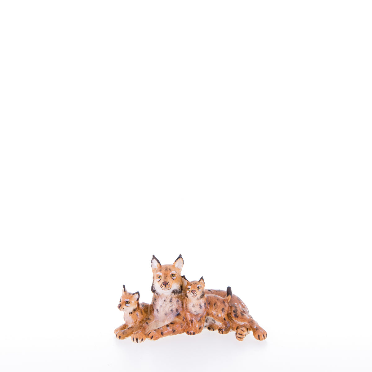 Luchs mit Welpen