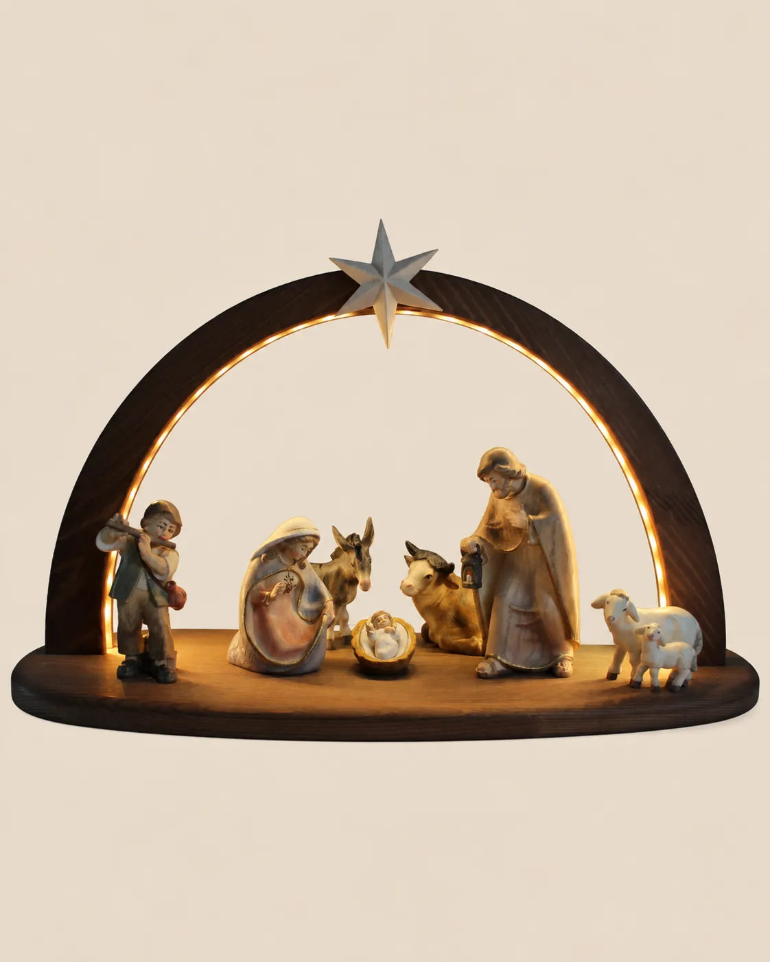 PEMA_Krippenset_mit_Stall_Leonardo_9b-teilig_mit_LED-Beleuchtung_-_Format_45