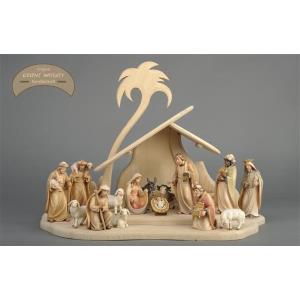 Advent Krippe Set 17 teilig - Stall Orient