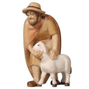 PE Krippe Hirt mit Schaf