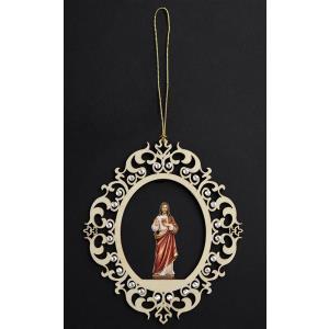 Dekor/24 Sw.+Herz Jesu