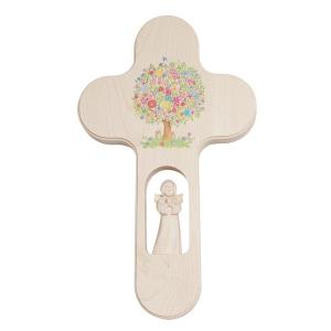 Kinderkreuz bemalt mit Engel