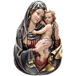 Madonna Brustbild-Relief