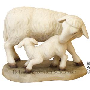 SCHAF MIT LAMM-KU