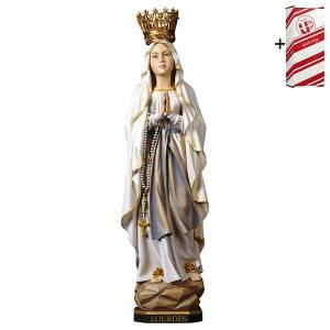 Madonna Lourdes mit Krone + Geschenkbox