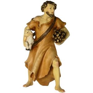 Tavella Krippe Hirte mit Holz und Lamm
