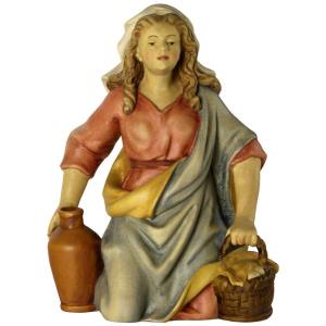 Tavella Krippe Wasserträgerin kniend