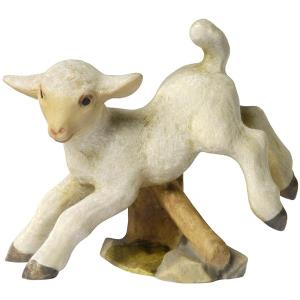 Tavella Krippe Lamm über Zaun