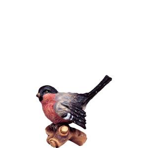 Deur Krippe Vogel auf Ast rot