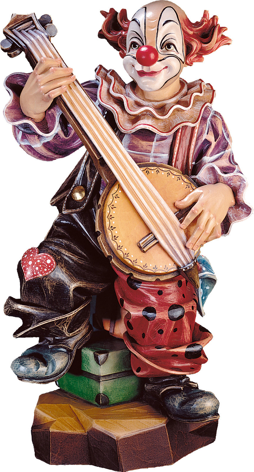Clown Banjospieler