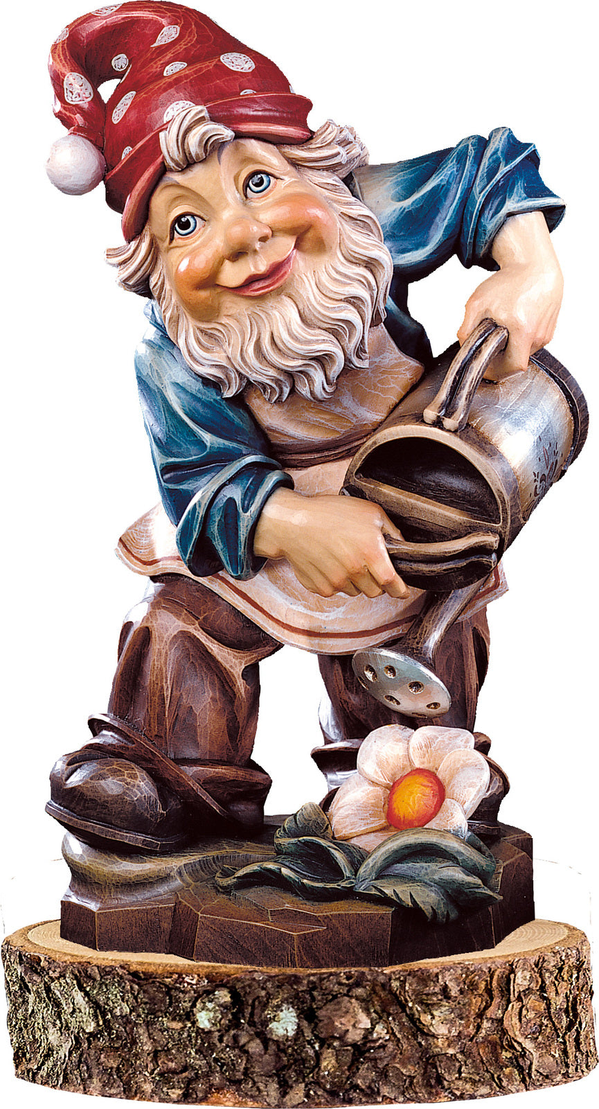 Zwerg Florist auf Sockel