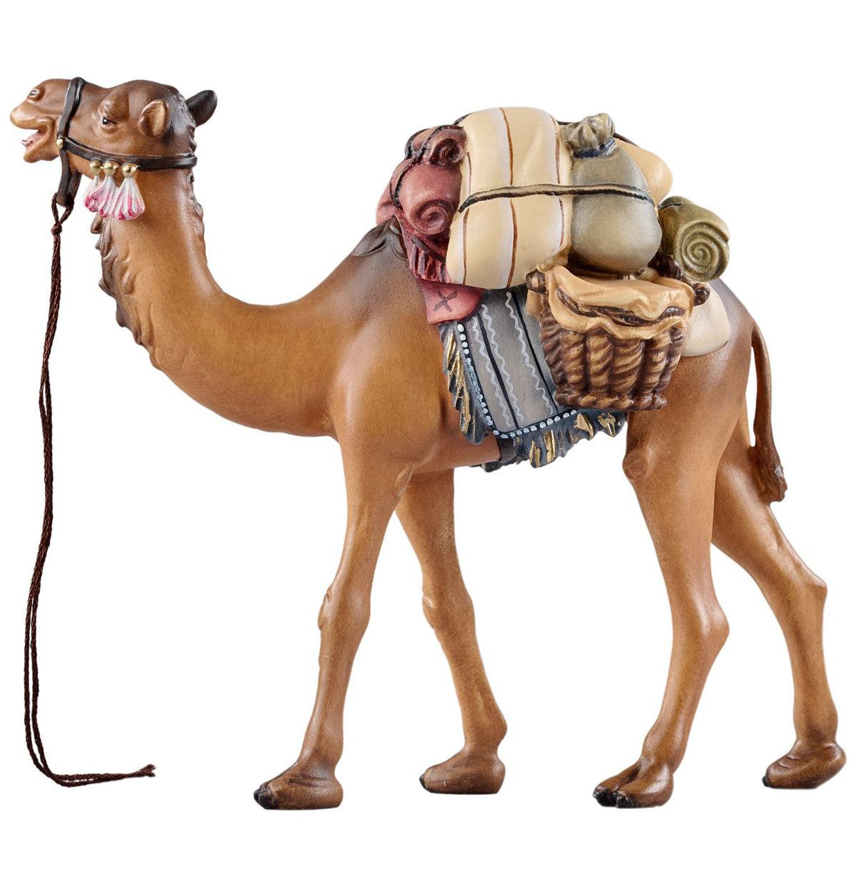 IN Kamel mit Gepäck