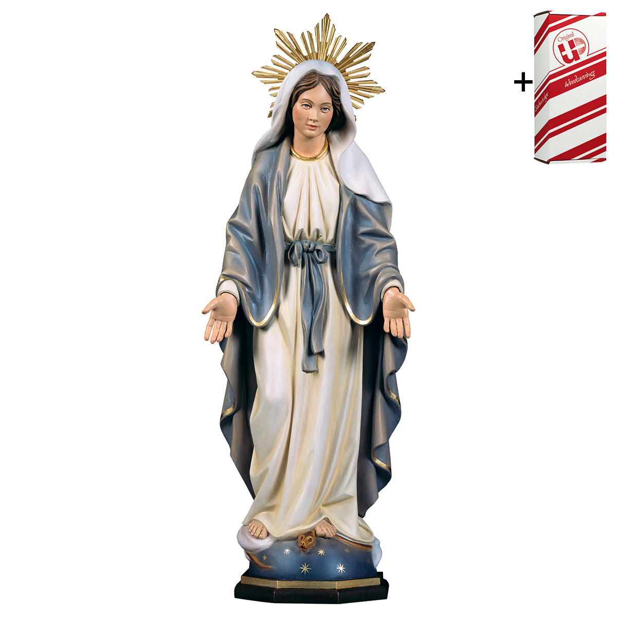 Madonna Wundertätige mit Schein + Geschenkbox
