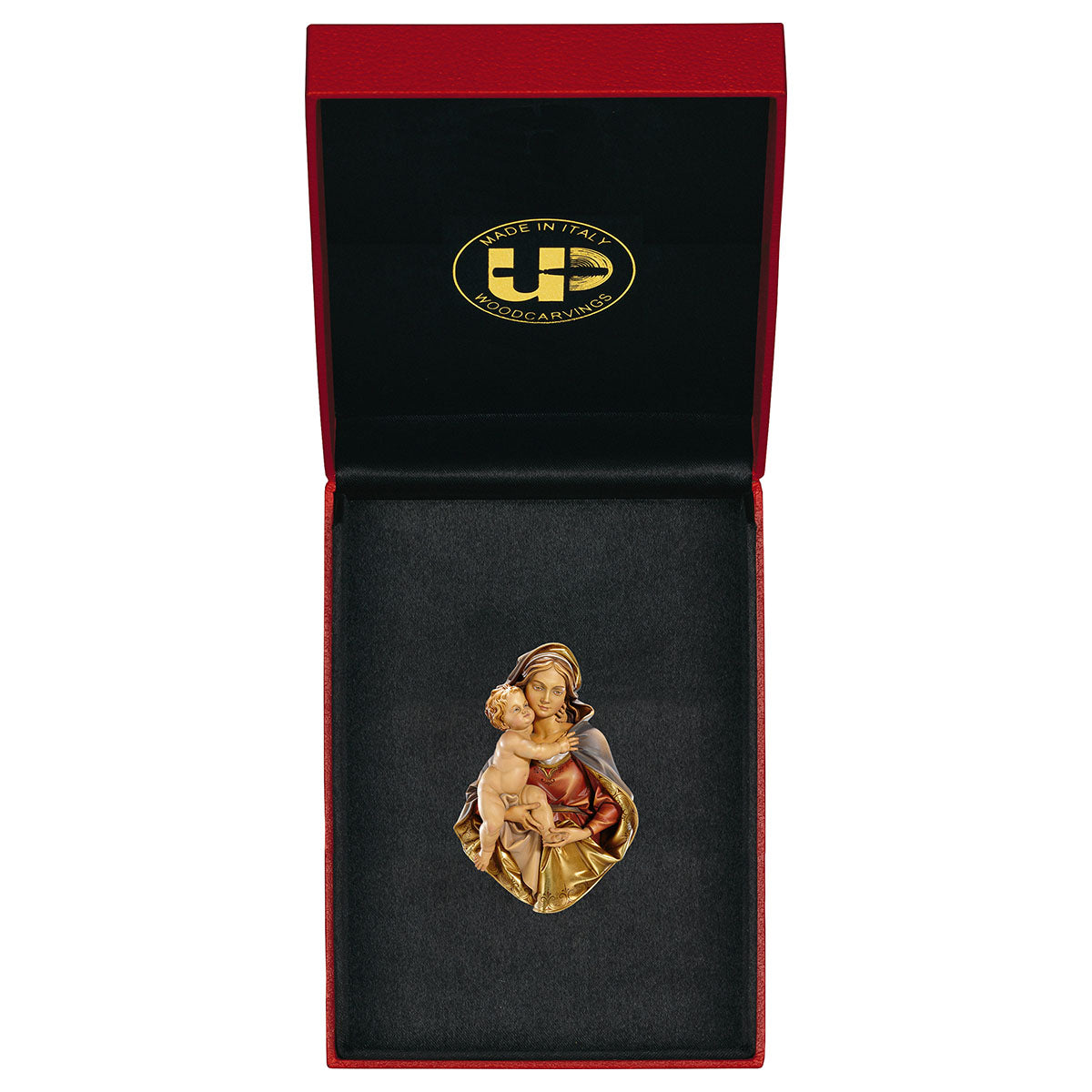 Madonna Brustbild zum Hängen + Etui
