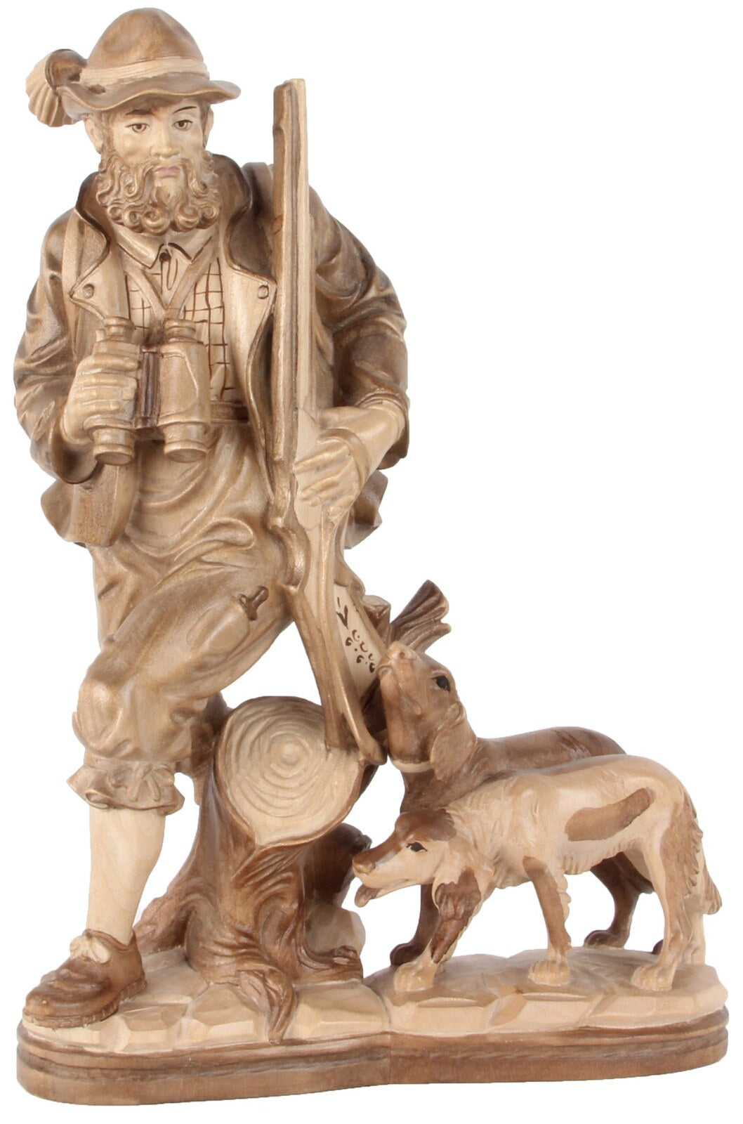 Jäger mit 2 Setter Hunde