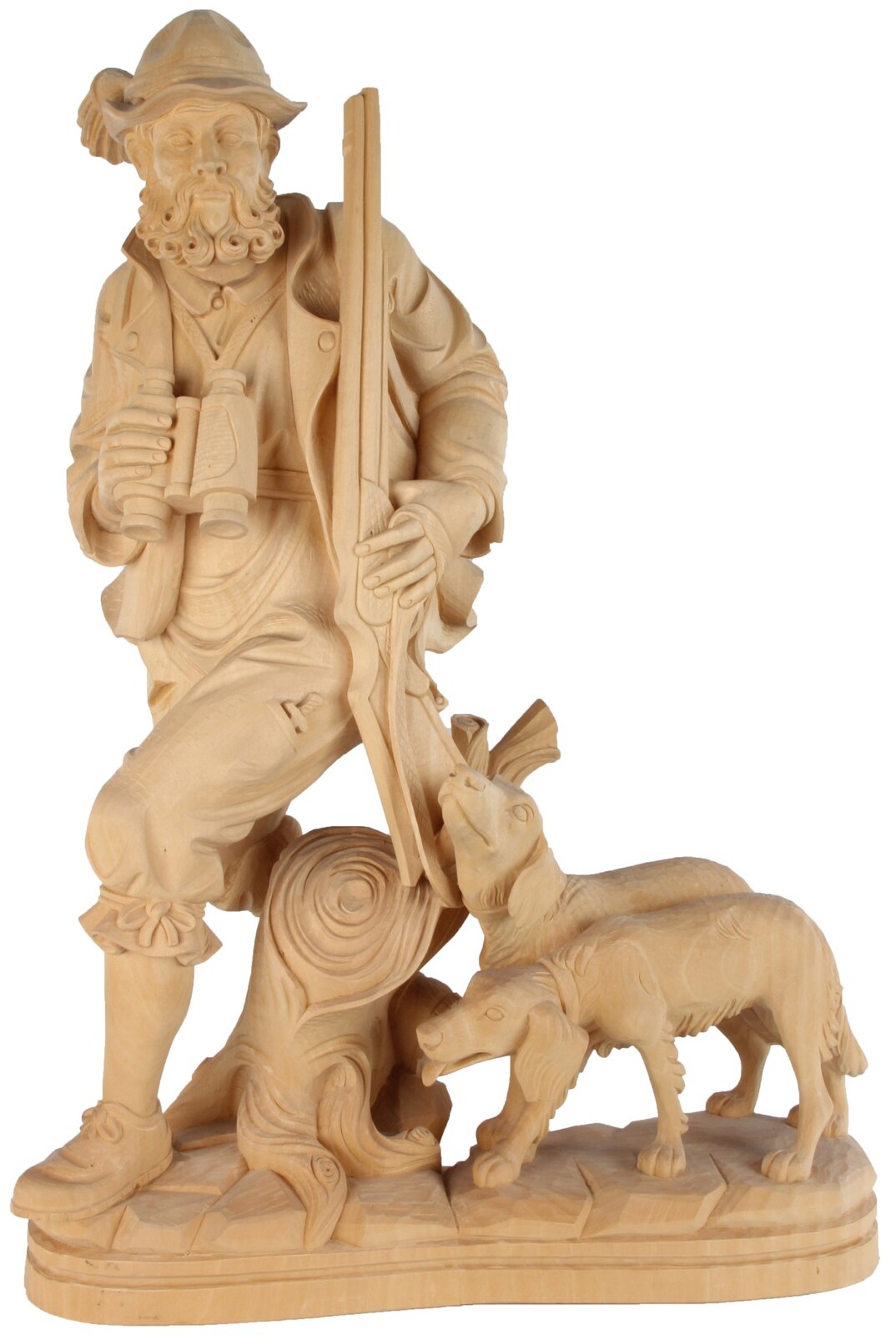 Jäger mit 2 Setter Hunde
