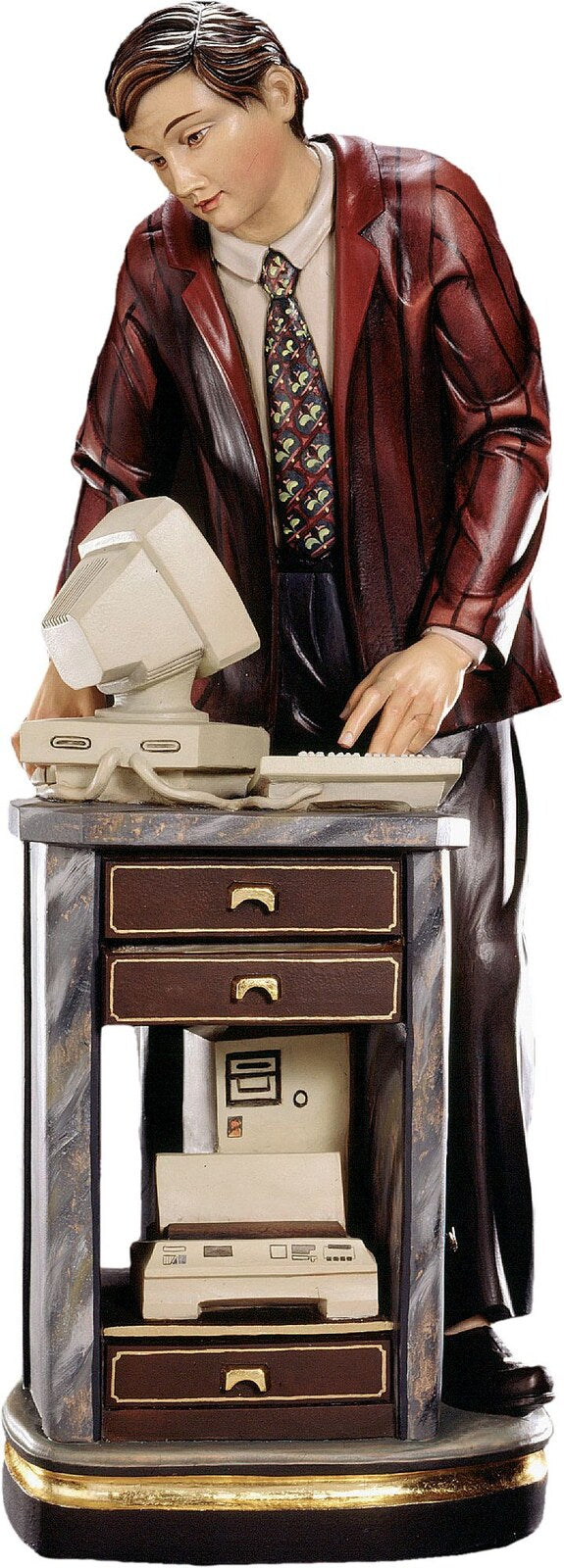 Mann am Computer