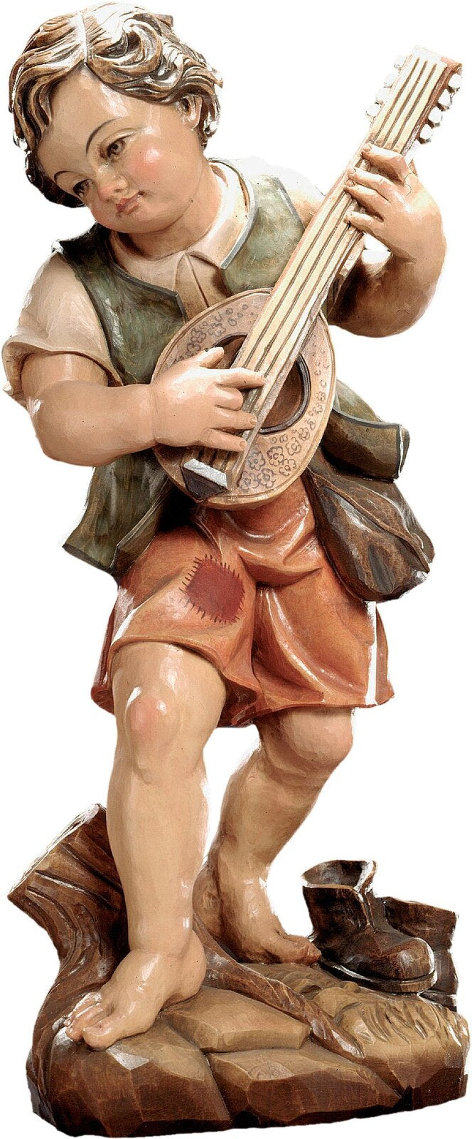 Bub mit Mandoline