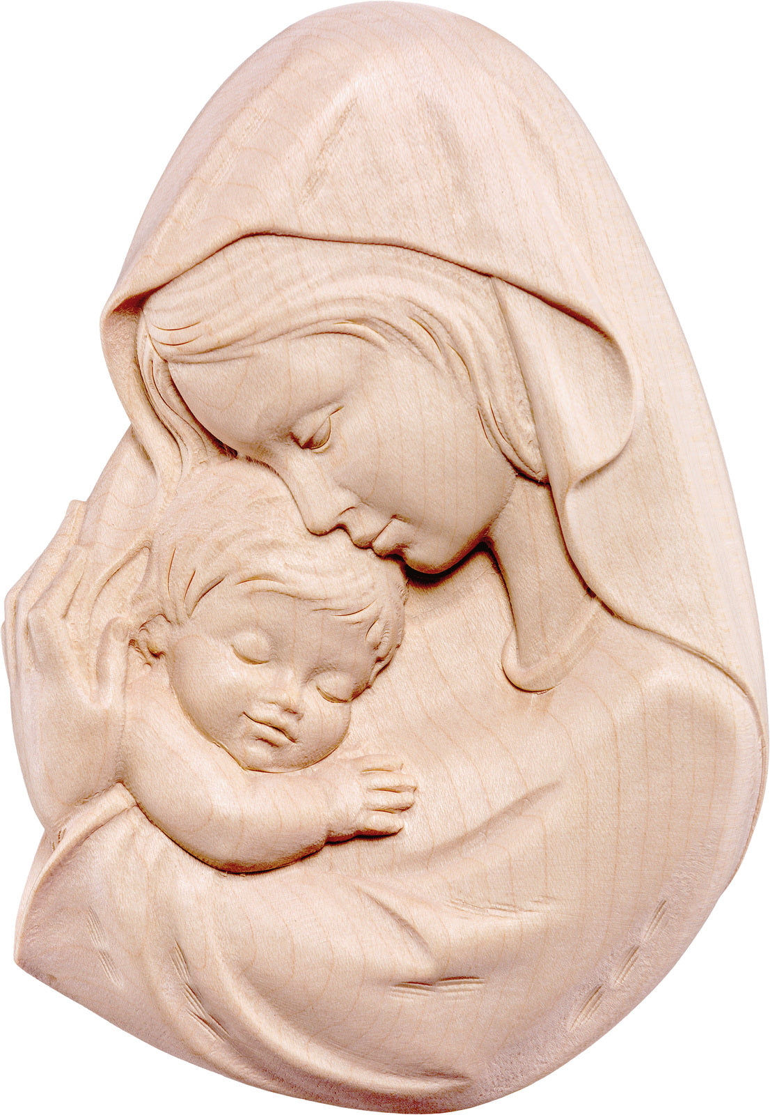Madonnenrelief blau-rot