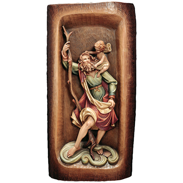 Relief ""Christophorus""