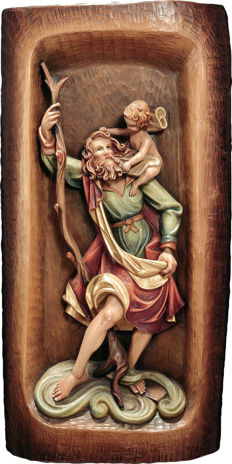 Relief ""Christophorus""
