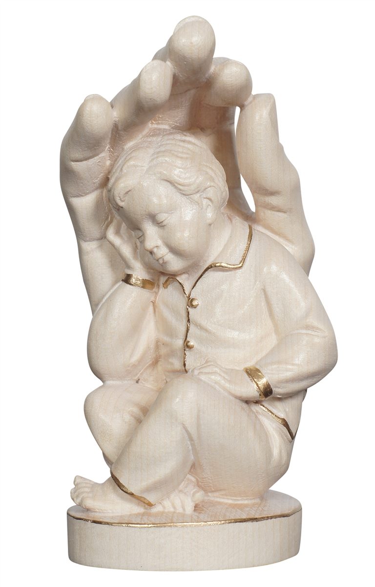 Schützende Hand Bub