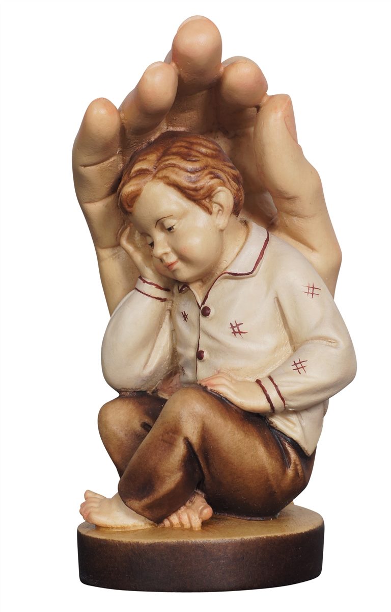 Schützende Hand Bub