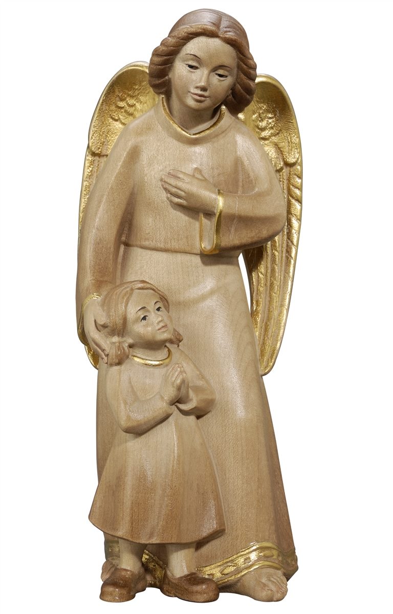 Schutzengel mit Mädchen - modern