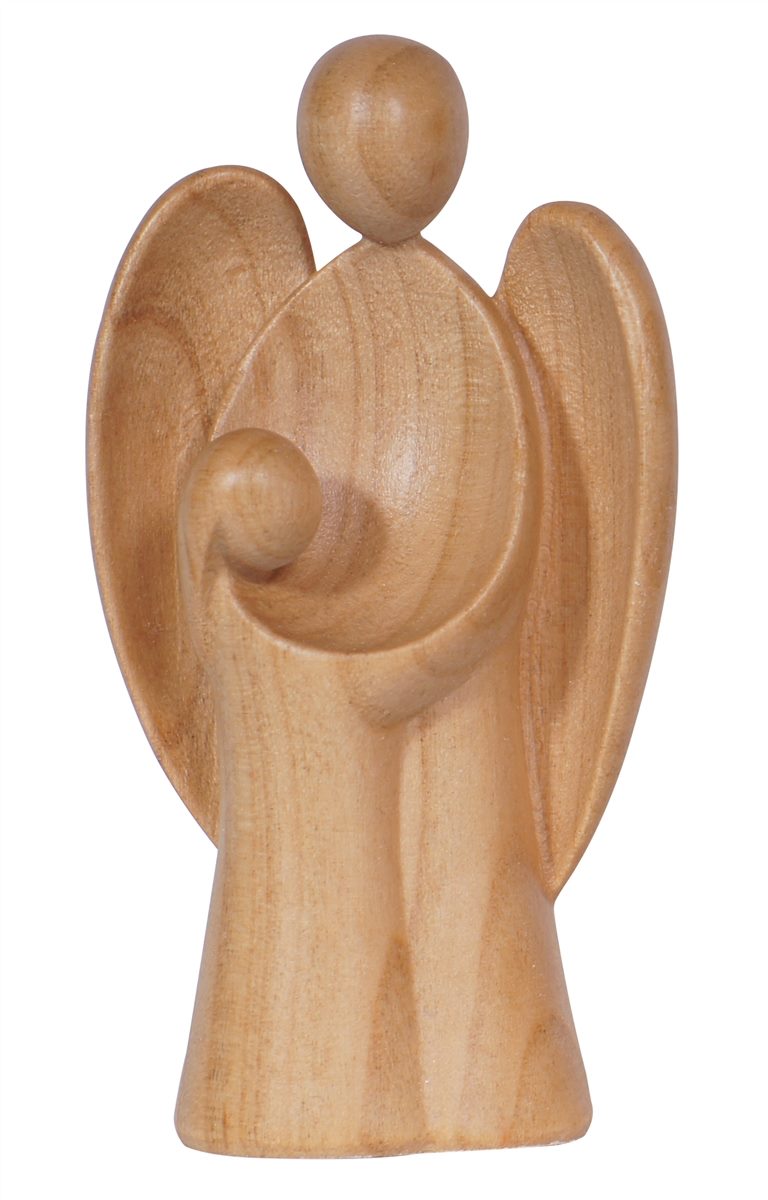 Schutzengel Amore Mädchen Kirschholz