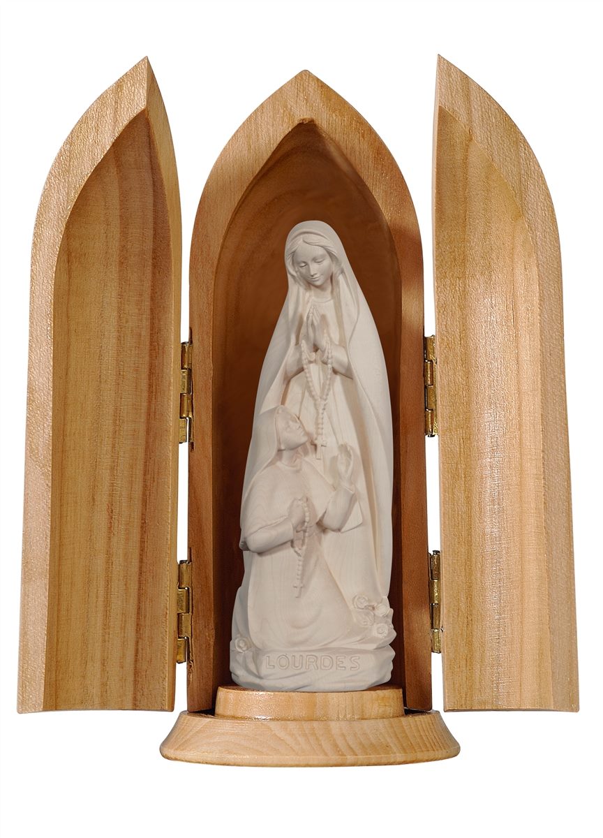 Madonna Lourdes mit Bern.in Nische