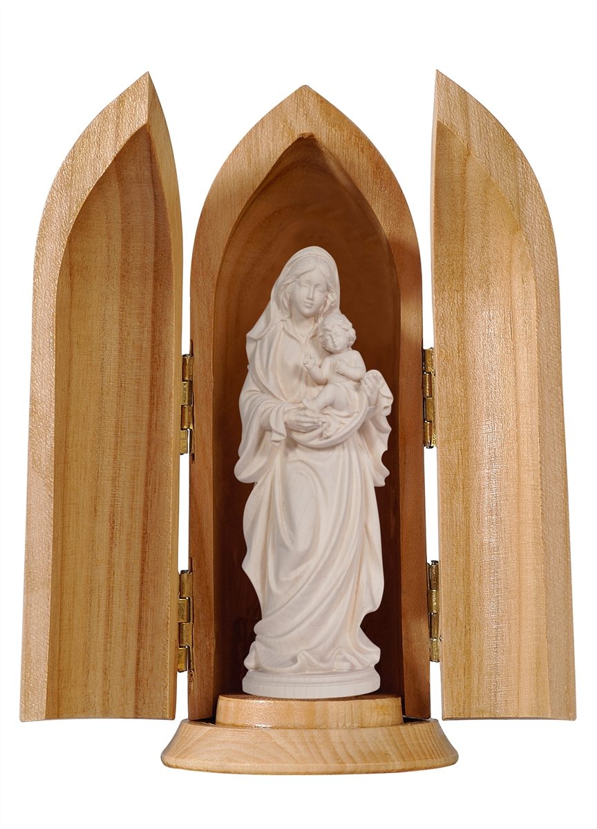 Mutter der Liebe in Nische