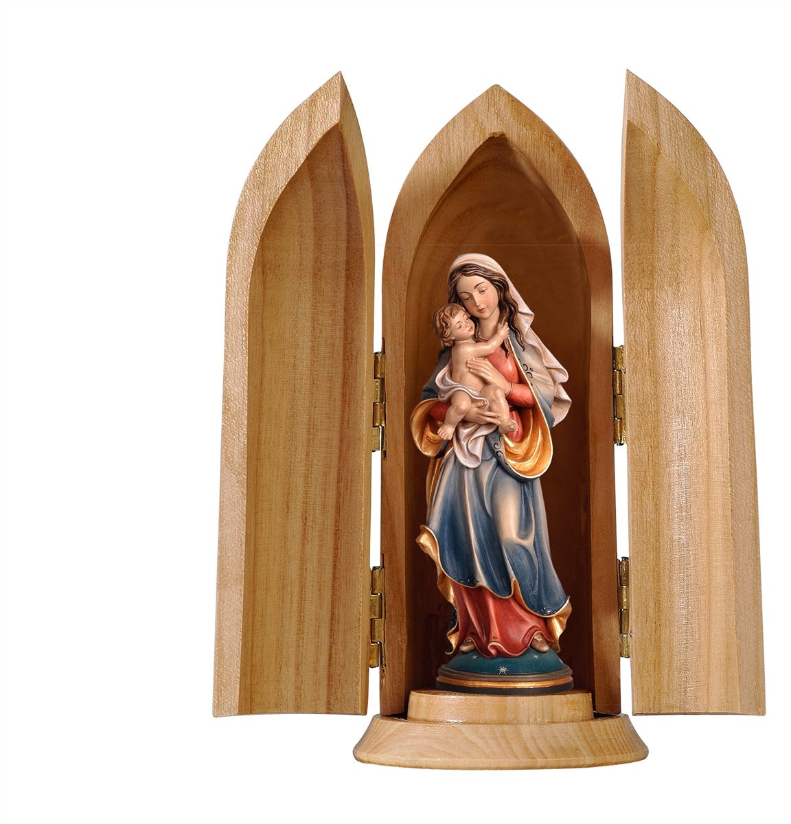 Friedensmadonna in Nische