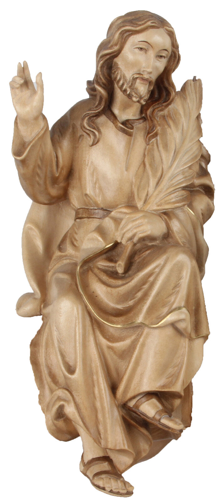 Jesus mit Palmzweig ohne Esel