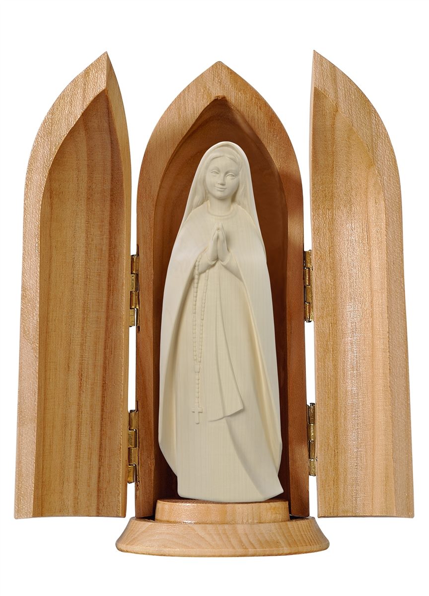Madonna der Pilger in Nische