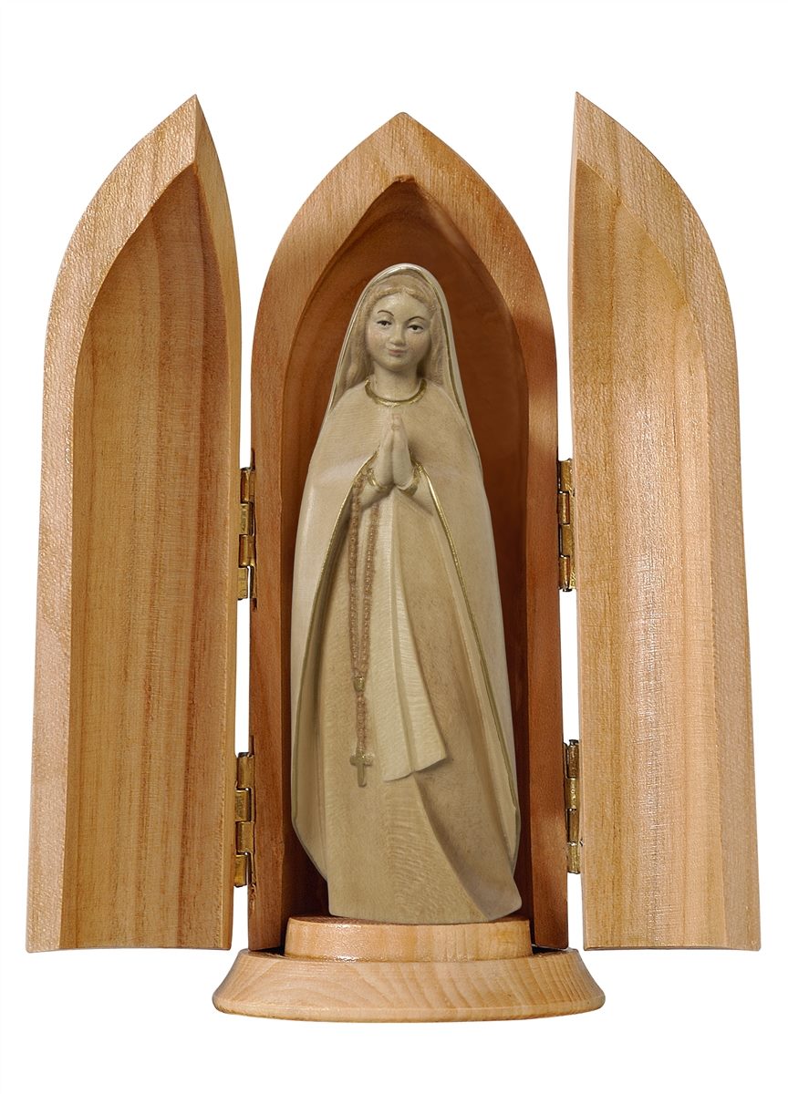 Madonna der Pilger in Nische