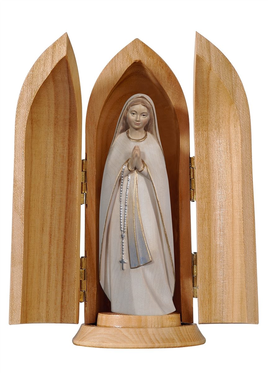 Madonna der Pilger in Nische