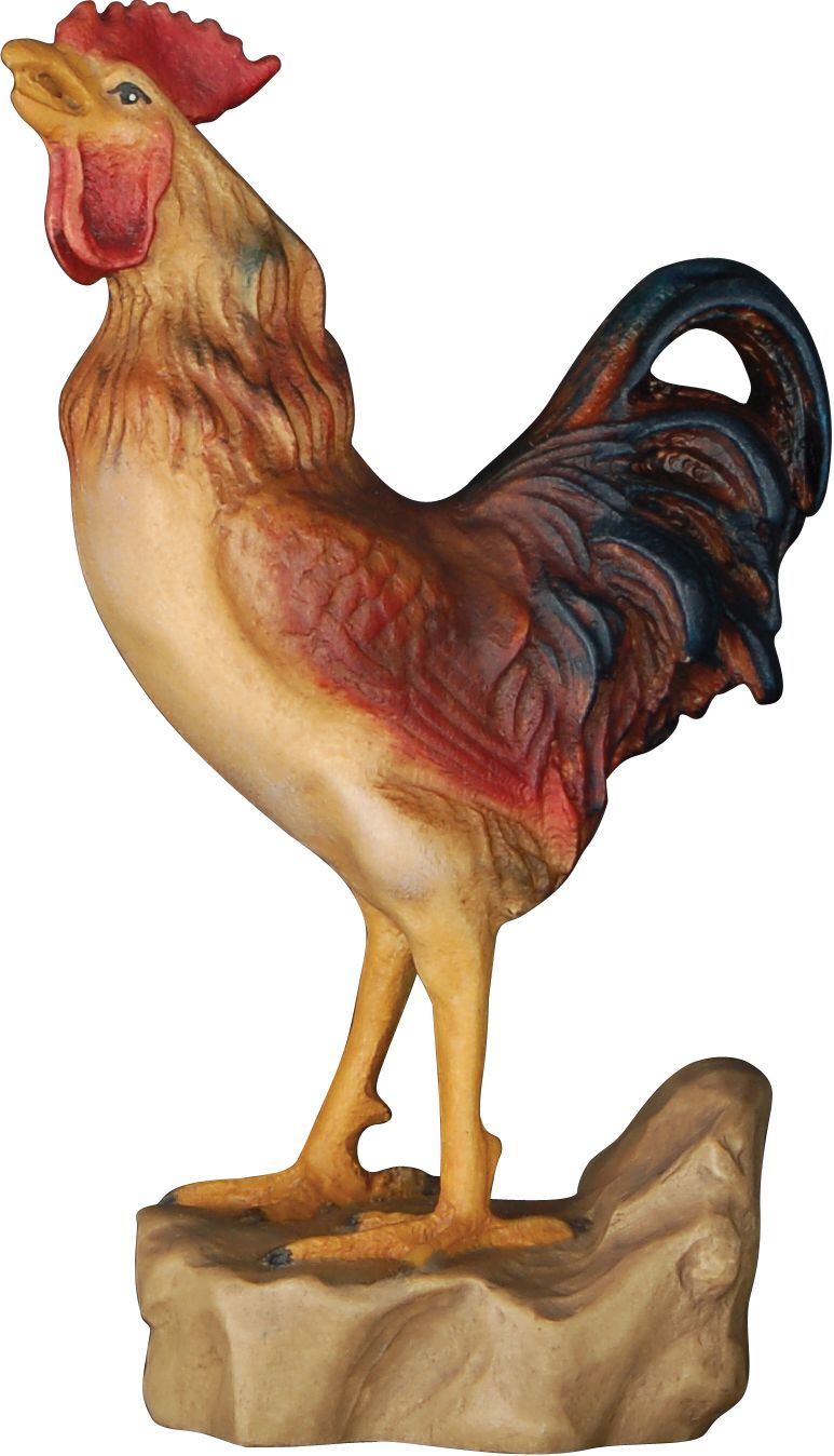 Krähender Hahn