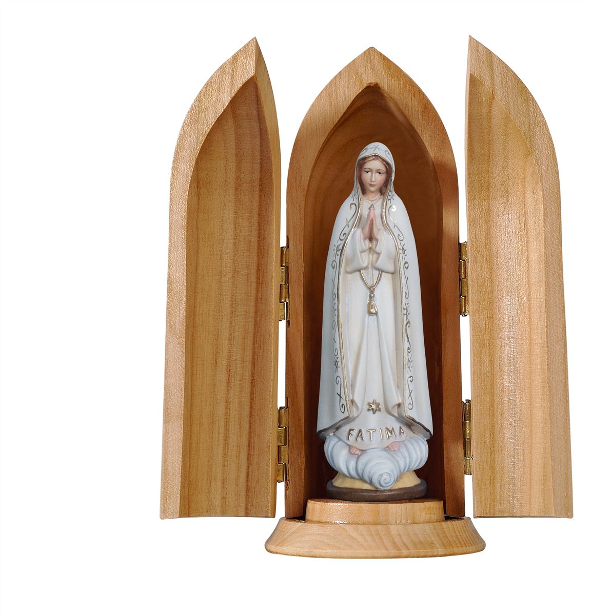 Madonna Fátima in Nische