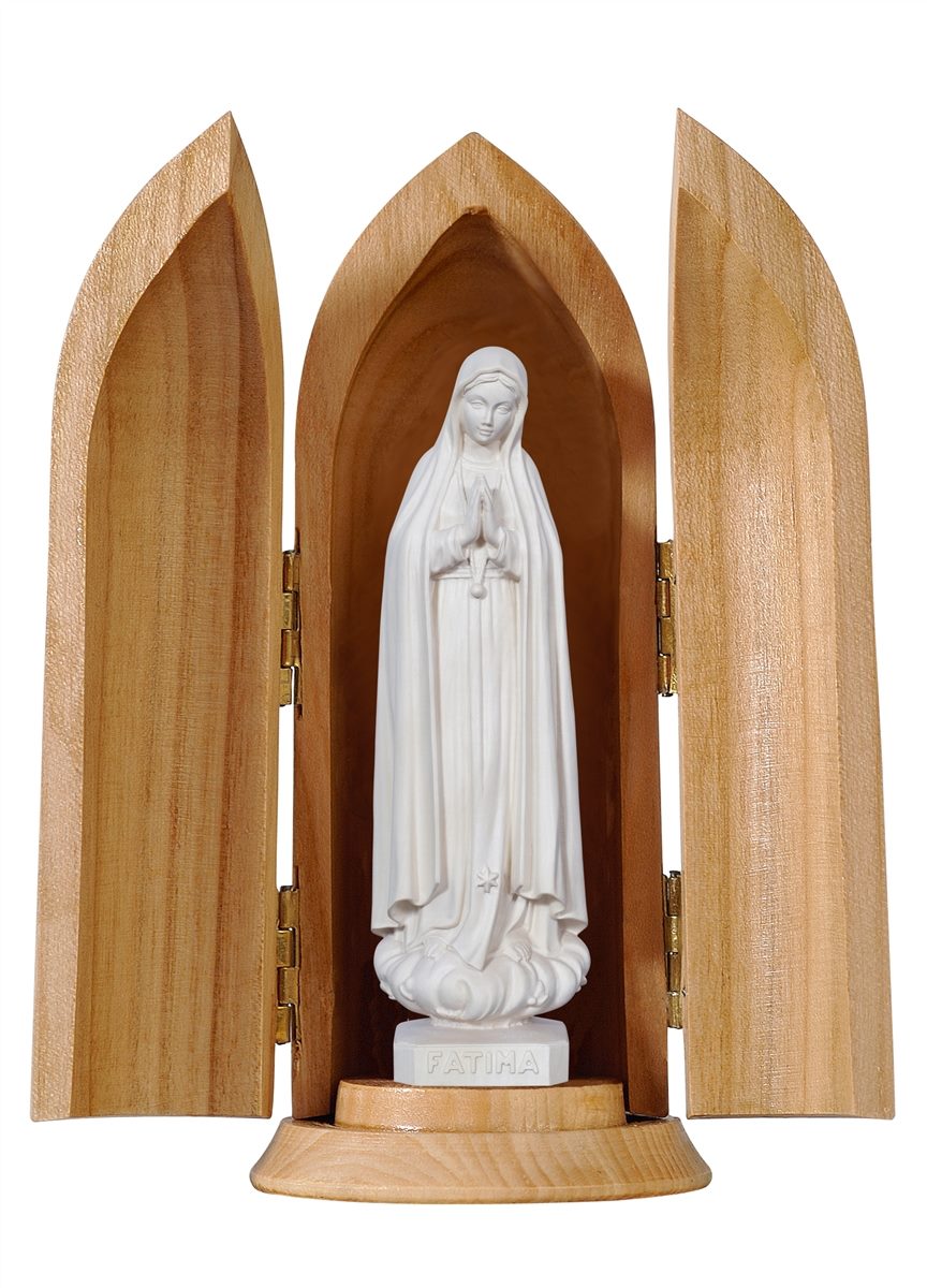 Madonna Fátima in Nische
