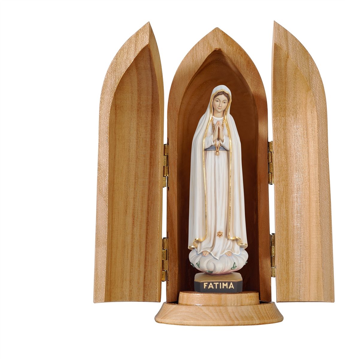 Madonna Fátima in Nische