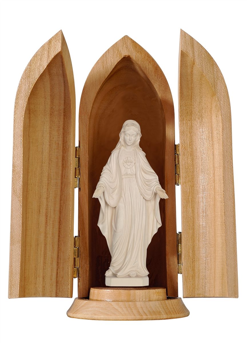 Herz Maria in Nische