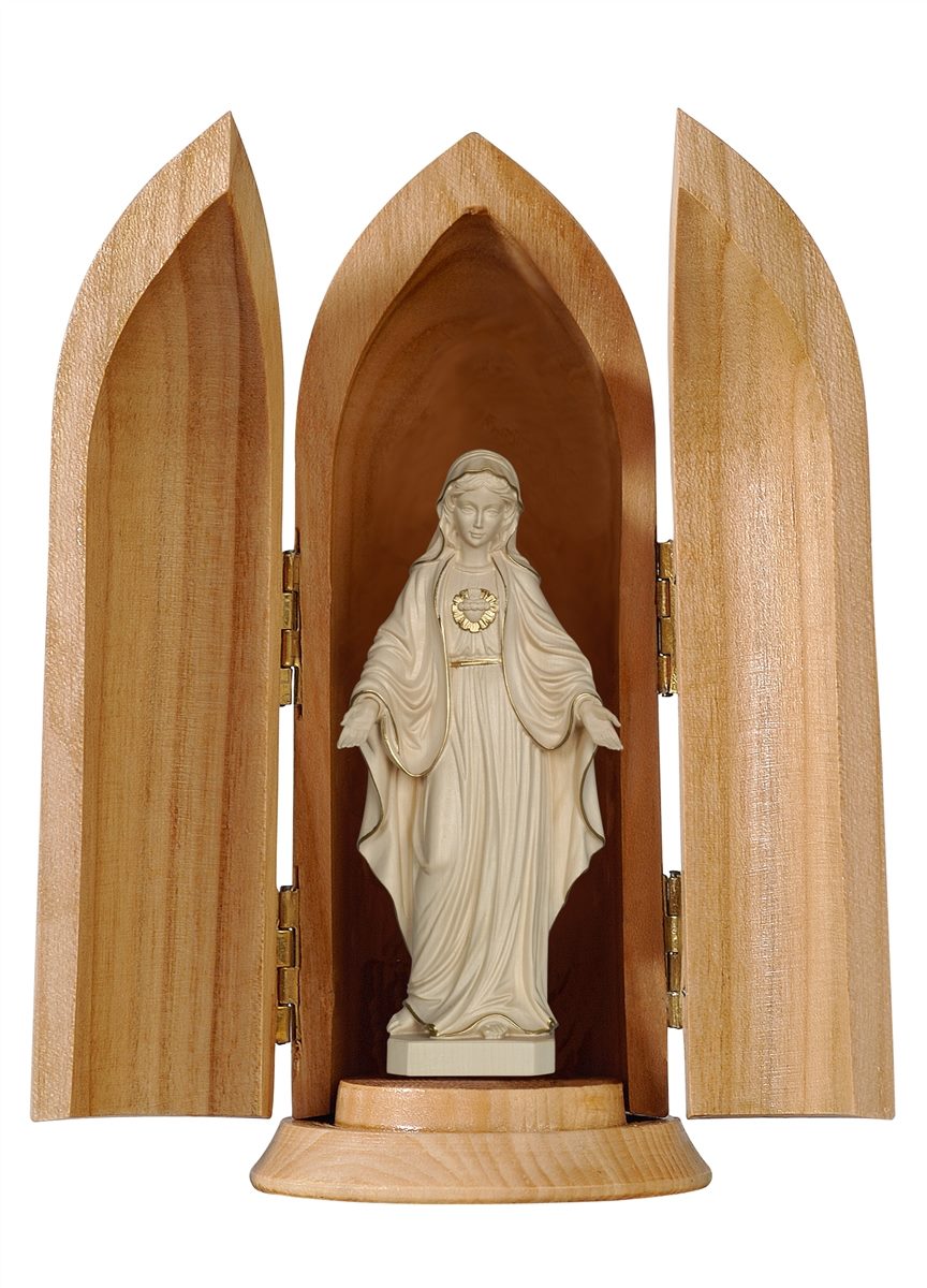 Herz Maria in Nische