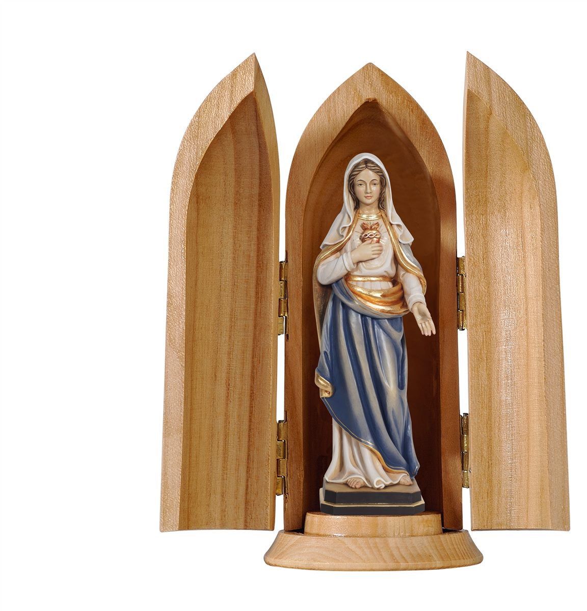 Herz Maria in Nische