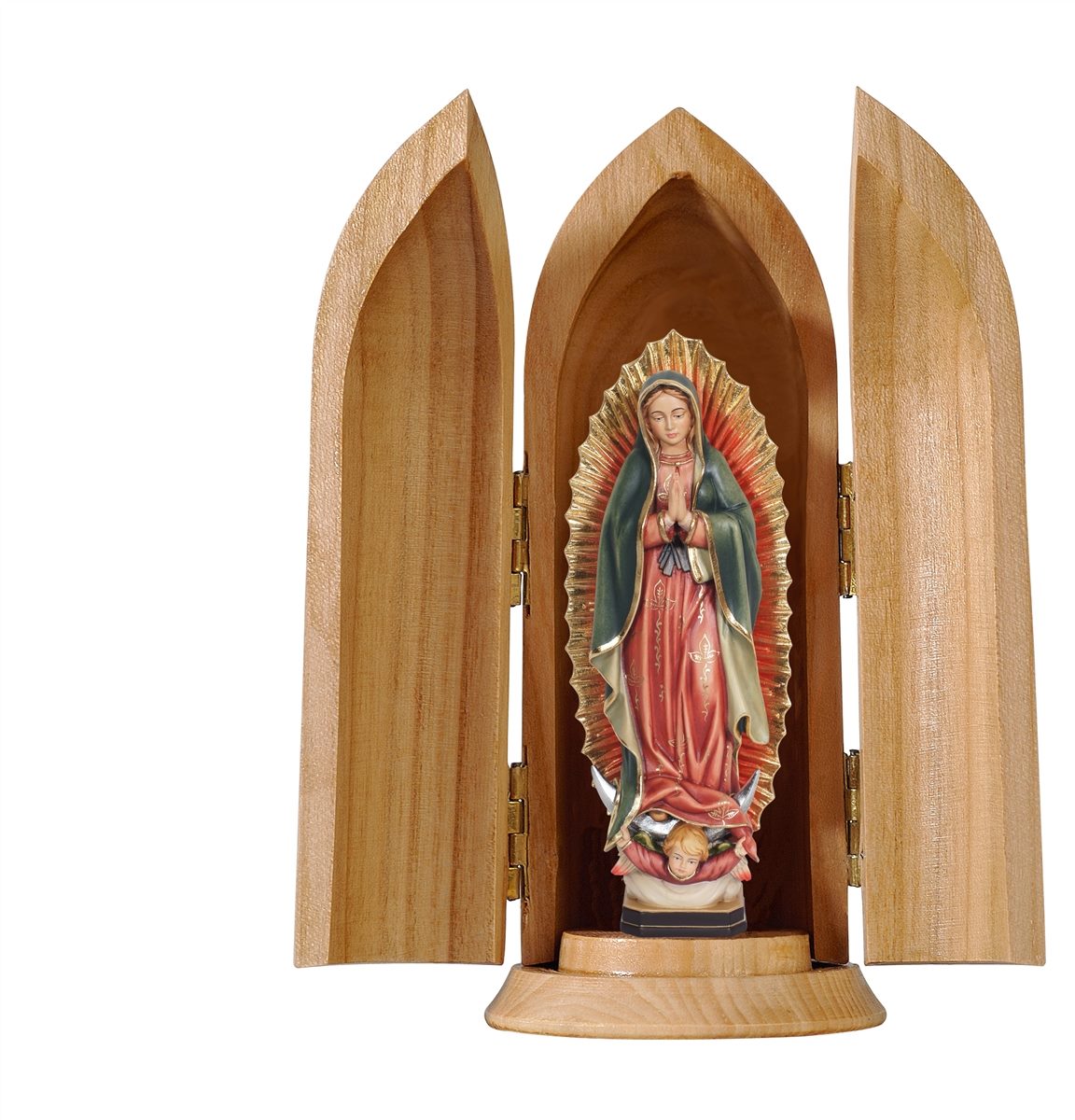 Madonna Guadalupe in Nische