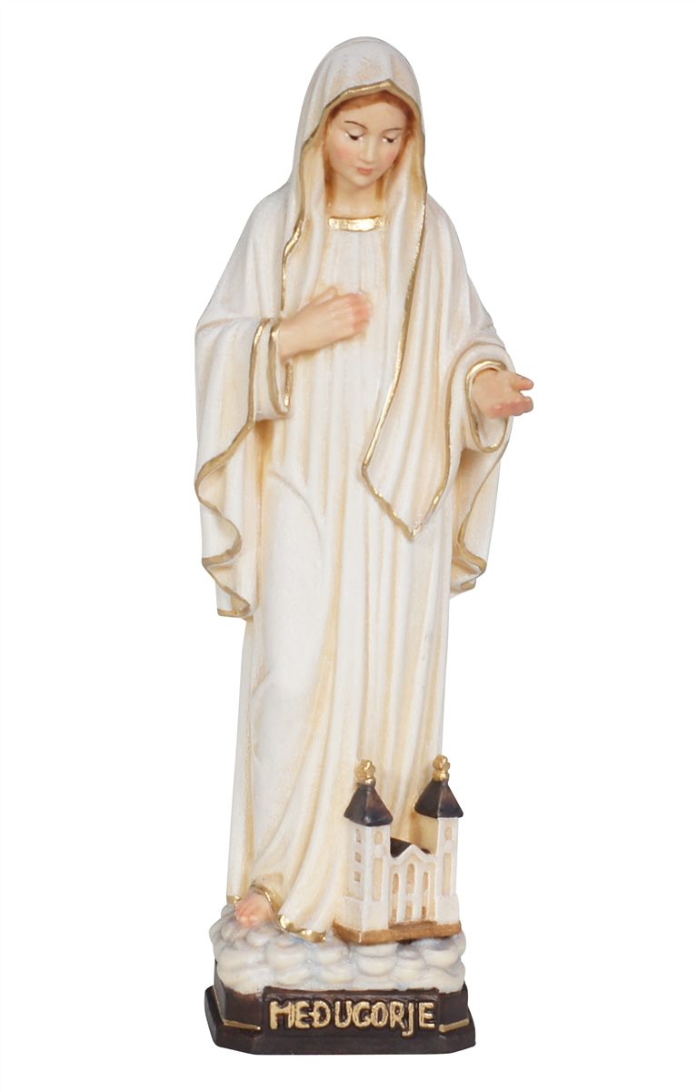 Madonna Medjugorie mit Kirche