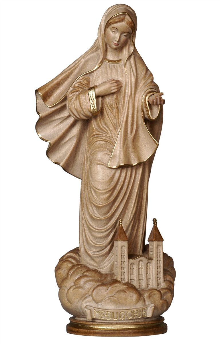 Madonna Medjugorie mit Kirche