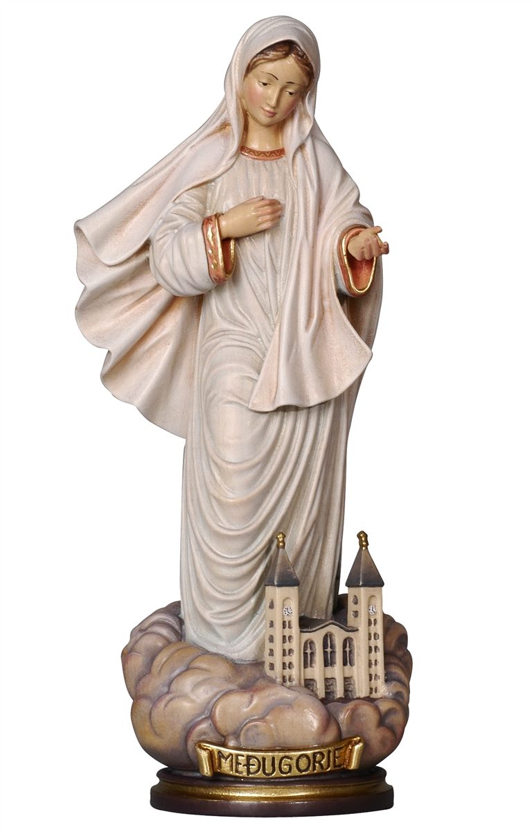 Madonna Medjugorie mit Kirche