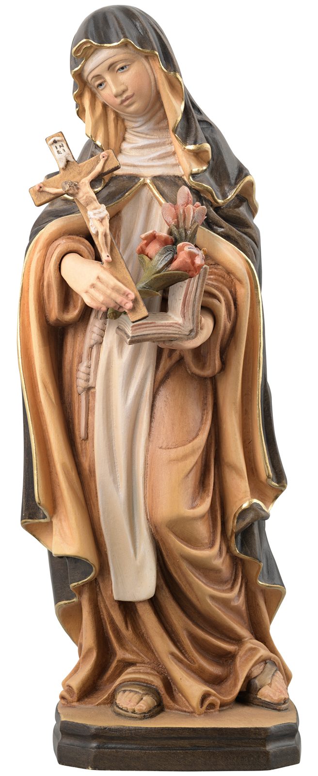 Hl. Theresa Benedicta vom Kreuz mit Buch und Lilie