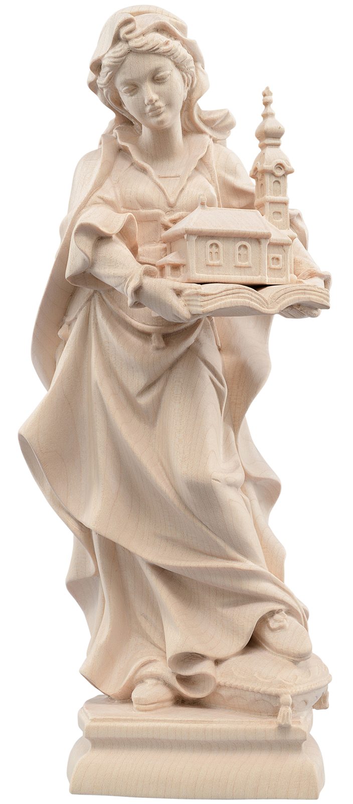 Hl.Hedwig mit Buch und Kirche